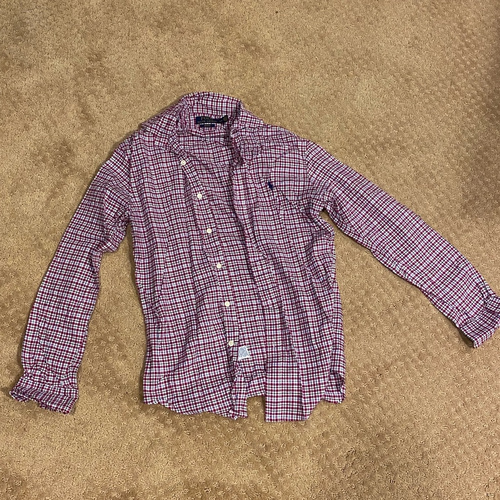 Raulph Lauren Men’s long sleeve collared shirt